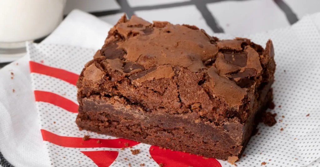 uno brownie en una servilleta de Chick-fil-A®